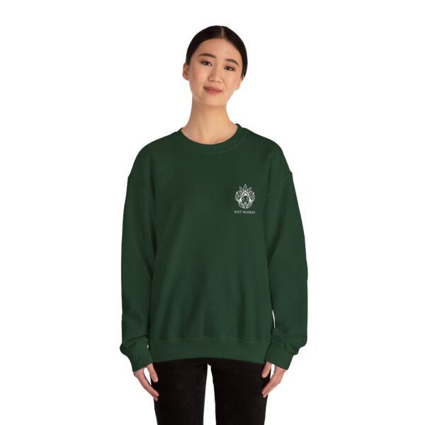 Pot Mamas Logo Crewneck Sweatshirt - Image 9