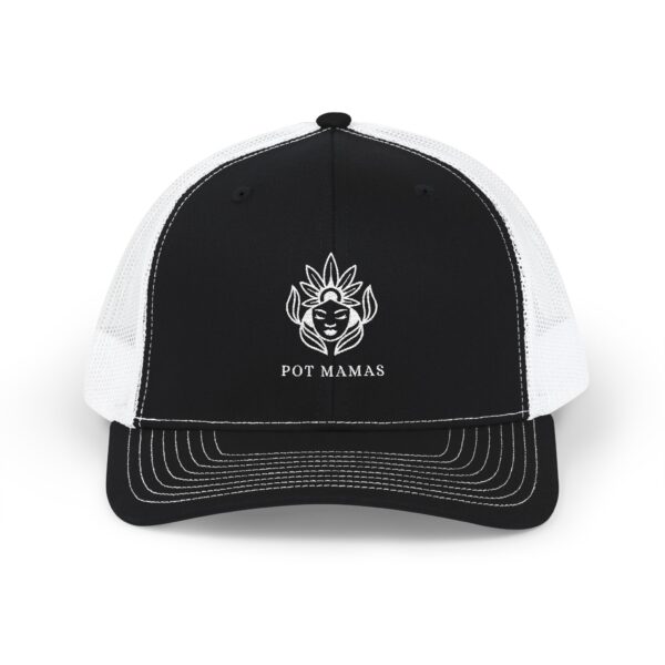 Pot Mamas Logo Trucker Hat - Image 5